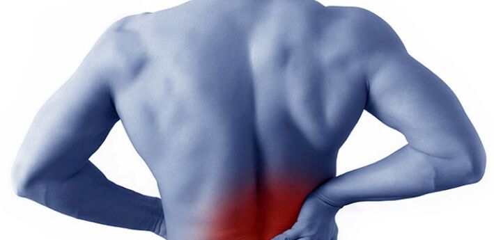 ការឈឺចាប់នៅក្នុងតំបន់ lumbar